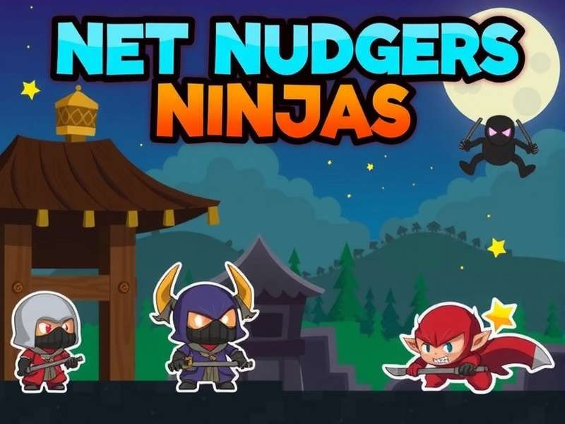 Net Nudgers Ninjas Game Banner