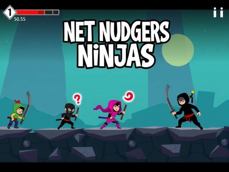 Net Nudgers Ninjas Gameplay Screenshot